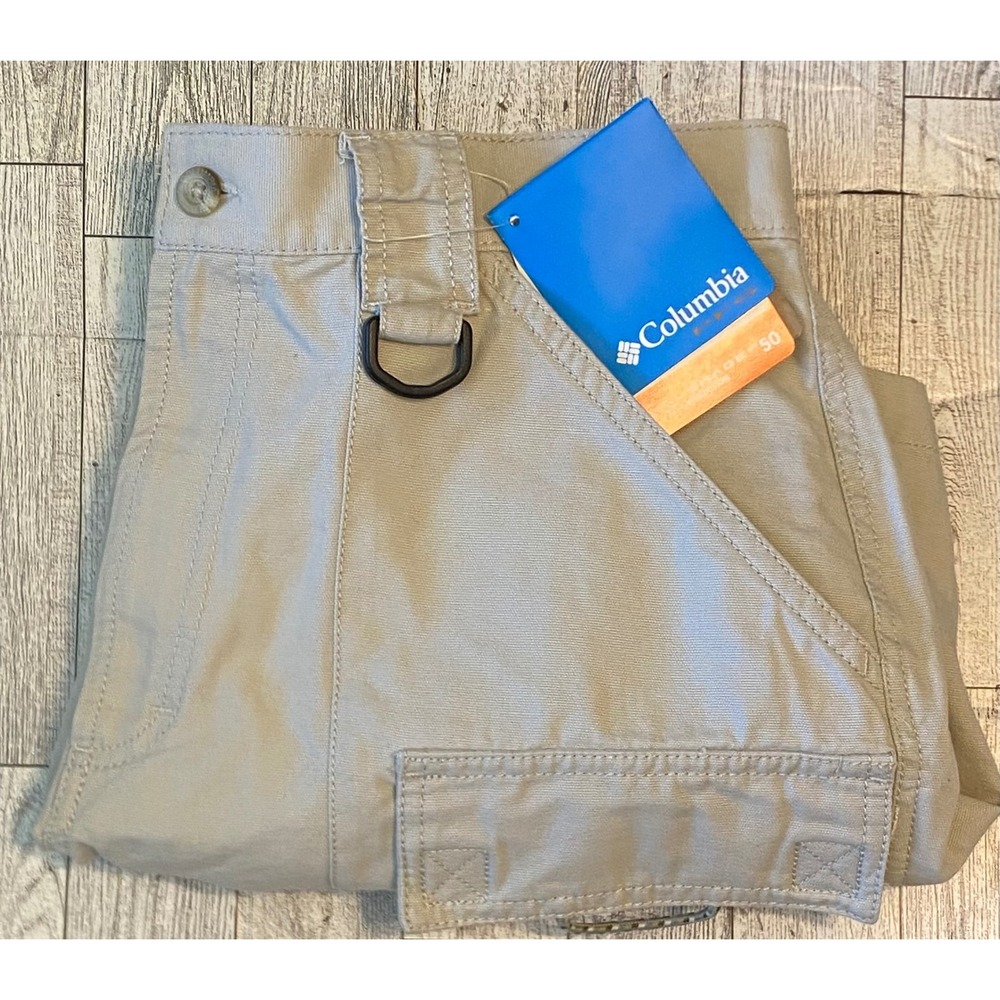 Columbia Sportswear Women's Cargo Shorts Hiking‎ Outdoors Beige Size L
